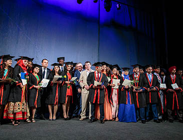 Back Sea National Medical University passing Ceremoy 