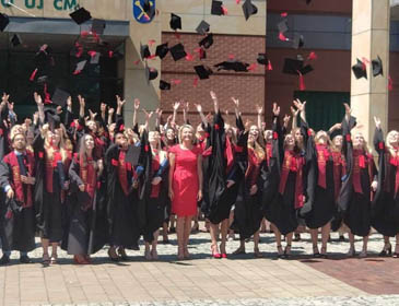 Collegium Medium Jagiellonian University Graduation Ceremony 