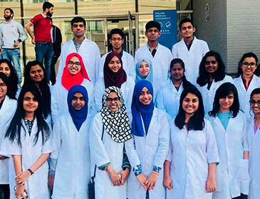 Dalian Medical University Indian Students