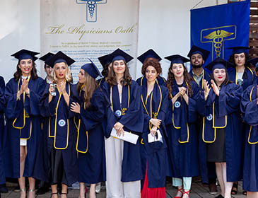 David Tvildiani Medical University Passing Ceremony
