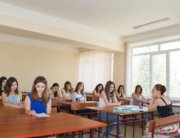 Yerevan Haybusak University Class Room