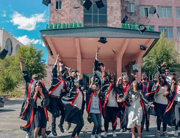 Yerevan Haybusak University Graduation Ceremony 